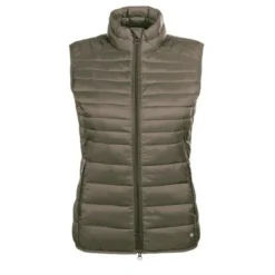 HKM Bodywarmer Lena Gewatteerd Olijfgroen