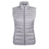 HKM Bodywarmer Lena Gewatteerd Steengrijs