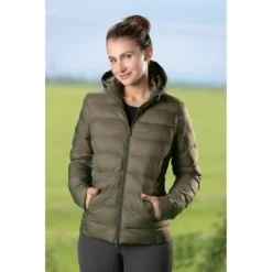 HKM Donsjas Lena Olijfgroen -Pikeur || Cavallo || Dublin Verkoopwinkel 12577 3.5ee8c1