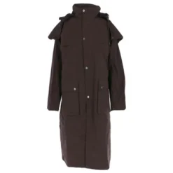 EQUITHÈME Regenjas Riding Coat Chocolade