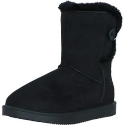 HKM Laars Davos Allweather Met Knopen Zwart 35