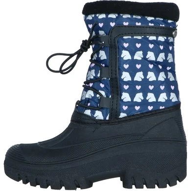ELT Thermoschoen Snowfall Kinderen Nightblue 2 ELT Thermoschoen Snowfall Kinderen Nightblue - Afbeelding 2