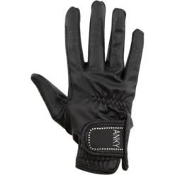 Anky Handschoenen Rhinestone Zwart