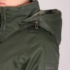 Aubrion Jas Halcyon Waterproof Lang Groen -Pikeur || Cavallo || Dublin Verkoopwinkel aubrion 8994 green 5.b5d031