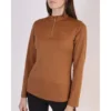 Montar Shirt Everly Rosegold Lange Mouwen Toffee