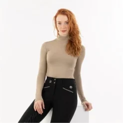 ANKY Shirt Mockneck ATC232301 Greige