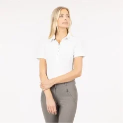 Anky Polo Essential Korte Mouw Bright White