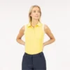 Anky Polo Mouwloos Yellow Tale