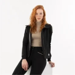 ANKY Vest ATC232103 Met Capuchon Zwart