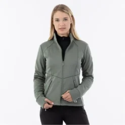 BR Jas Debby Softshell Teddy Agave Groen XXS