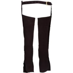 Avulon Full Chaps Suede Zwart S