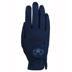 Roeckl Handschoenen Lisboa Roeck-Grip Swarovski Marine