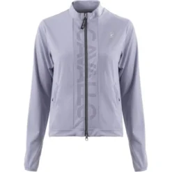 Cavallo Active Jacket Short Sporty Functional With Stand-up Collar Dames Blue Violet