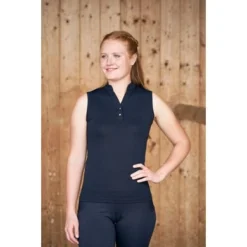 Covalliero Mouwloos Poloshirt Dark Navy XXS -Pikeur || Cavallo || Dublin Verkoopwinkel covalliero 322571722.704427