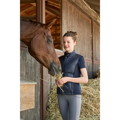 Covalliero Bodywarmer Combi Kinderen Dark Navy 3 Covalliero Bodywarmer Combi Kinderen Dark Navy - Afbeelding 3