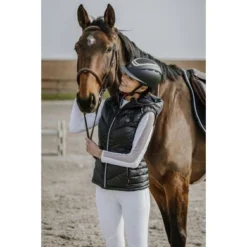 EQUITHÈME Bodywarmer Lea Zwart -Pikeur || Cavallo || Dublin Verkoopwinkel ekkia 978 056 022.19e3c7