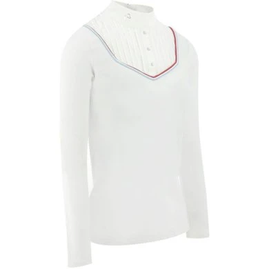 Equithème Polo Cabourg Dames Wit 2 Equithème Polo Cabourg Dames Wit - Afbeelding 2