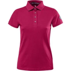 EQODE By Equiline Polo Shirt Darla S/S Rose Rood