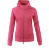 EQODE By Equiline Vest Debra Rits/Hoodie Rose Rood