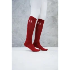 Harcour Sokken Badminton Robijnrood