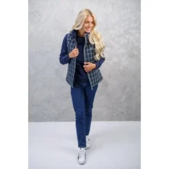 Harcour Bodywarmer Best Of Dames Navy/Wit