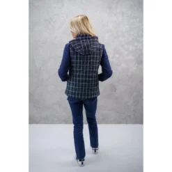 Harcour Bodywarmer Best Of Dames Navy/Wit -Pikeur || Cavallo || Dublin Verkoopwinkel harcour best of tweed site5.670e35