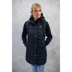 Harcour Bodywarmer Boliva Lang Dames Zwart