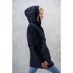 Harcour Bodywarmer Boliva Lang Dames Zwart -Pikeur || Cavallo || Dublin Verkoopwinkel harcour boliva black site4.97f246