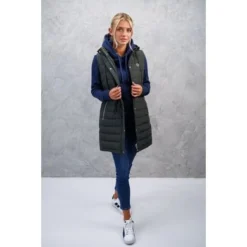 Harcour Bodywarmer Boliva Lang Dames Khaki