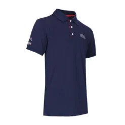 Harcour Poloshirt Quitoh Heren Navy -Pikeur || Cavallo || Dublin Verkoopwinkel harcour man polo quitoh navy side2.e85d8d