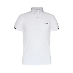 Harcour Poloshirt Crystallo Heren Wit