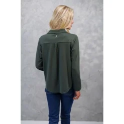 Harcour Shirt Sharly LS Dames Khaki -Pikeur || Cavallo || Dublin Verkoopwinkel harcour sharly kaki site4.548c50