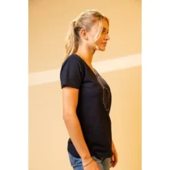 Harcour Shirt Trinity Jersey Korte Mouwen Dames Navy -Pikeur || Cavallo || Dublin Verkoopwinkel harcour trinity tee shirt femme spring 23 7.edae89