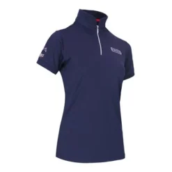 Harcour Poloshirt Shivah Dames Navy -Pikeur || Cavallo || Dublin Verkoopwinkel harcour woman polo shivah navy side2.b2ee57