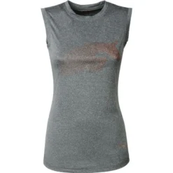 Harry's Horse Tanktop Just Ride Rosegold Groen XXS