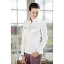 HKM Rijblouse Glorenza Ivoor M -Pikeur || Cavallo || Dublin Verkoopwinkel hkm 11159 3.256c00