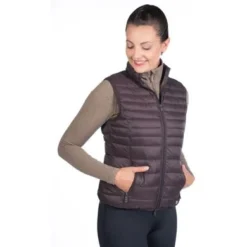 HKM Bodywarmer Lena Gewatteerd Donkerblauw XL