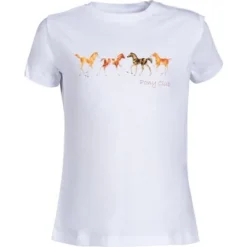 HKM T-Shirt Pony Club Wit