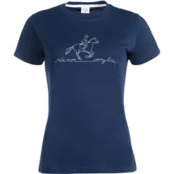 HKM T-Shirt Ride More Donkerblauw