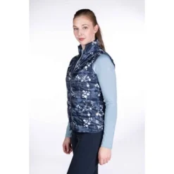 HKM Bodywarmer Bloomsbury Donkerblauw/Wit -Pikeur || Cavallo || Dublin Verkoopwinkel hkm 13997 6912 1.937c5c
