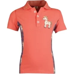 Horka Poloshirt Poppy Salmon 86
