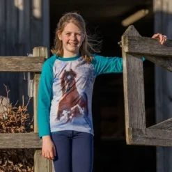 Red Horse Shirt Pixel Turquoise -Pikeur || Cavallo || Dublin Verkoopwinkel horka 590723 0000 0558 1.628546