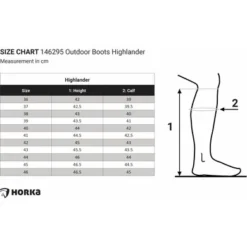 Horka Outdoorlaars Highlander Lang Forest Green -Pikeur || Cavallo || Dublin Verkoopwinkel horka size chart highlander 146295.fed86c 1