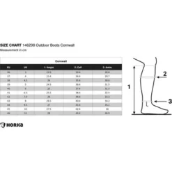 Horka Outdoorlaarzen Cornwall Zwart -Pikeur || Cavallo || Dublin Verkoopwinkel horka size chart 146298.4b3b36 2