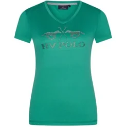 HV Polo T-Shirt Favouritas Limited Tech Korte Mouwen Dames Palm Green