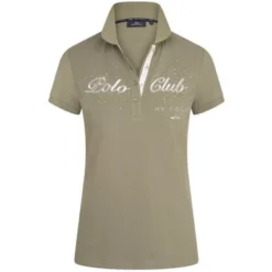 HV Polo Polo Shirt Penelope Oil Green S