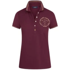 HV Polo Polo Shirt Beau Dark Berry S