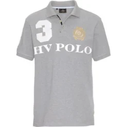 HV Polo Polo Favouritas M EQ SS Grey Melange
