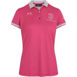 HV Polo Poloshirt Favoritas Tech SS Neon Fuchsia