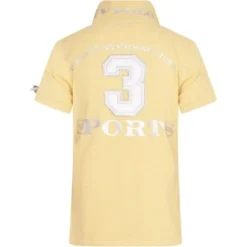 HV Polo Polo Favouritas EQ SS Yellow Heather -Pikeur || Cavallo || Dublin Verkoopwinkel hvp 0403390002 1058 back.ec1dc1